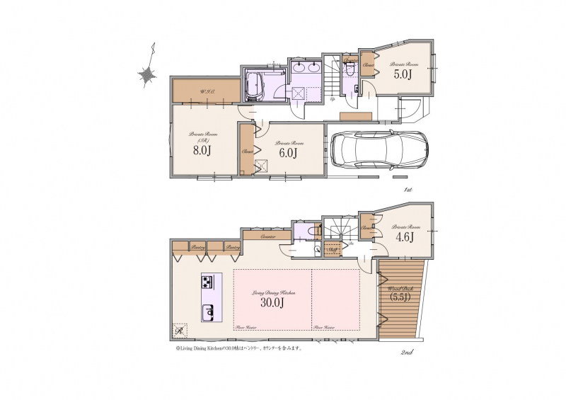建物参考プラン価格:4,000万円(税込)