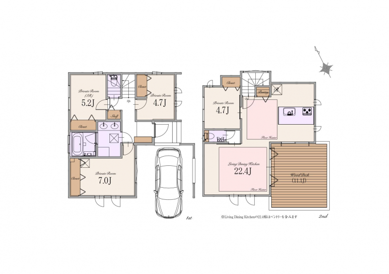 A区画:建物参考プラン価格 2,800万円(税込)