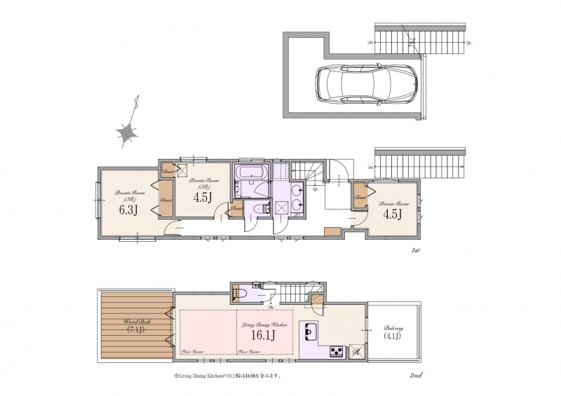 B区画:建物参考プラン価格 3,600万円(税込)