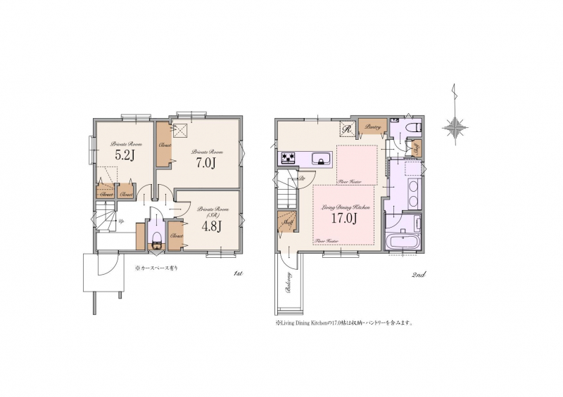 A区画:建築参考プラン価格 2,800万円(税込)