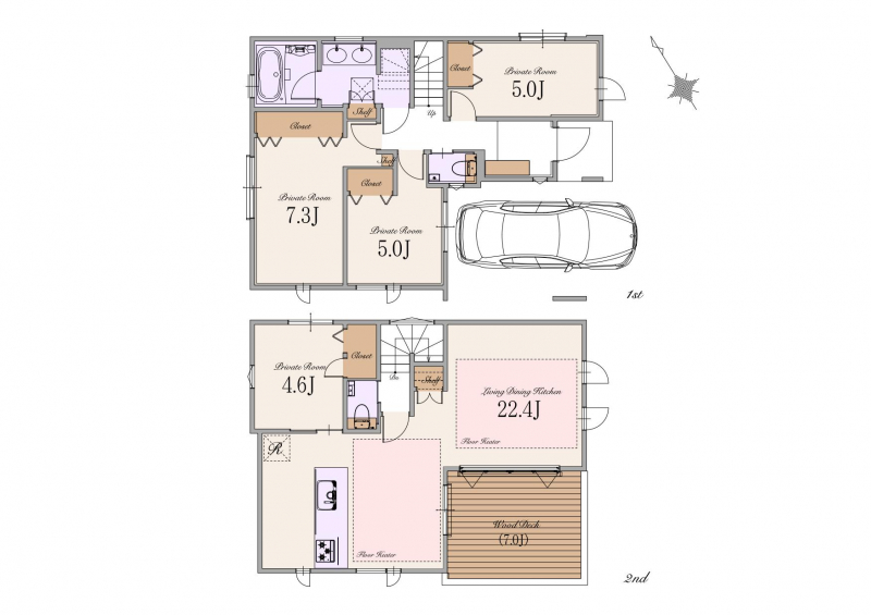 A区画:建物参考プラン価格 3,000万円(税込)