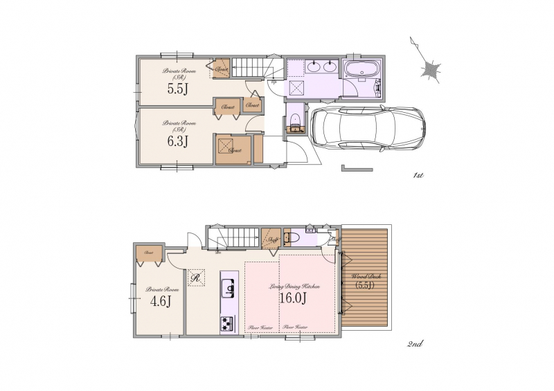 C区画:建物参考プラン価格 2,500万円(税込)