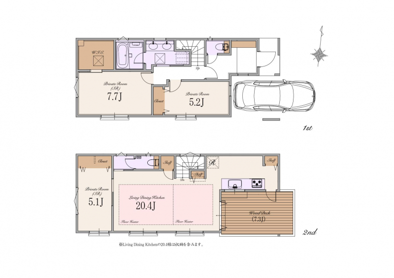 B区画:建物参考プラン価格 3,200万円(税込)